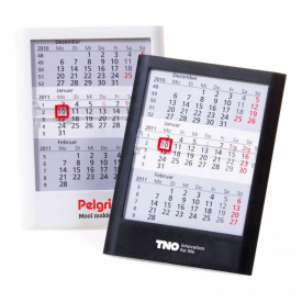 Bureaukalender Standard - kunststof - 24 maanden - met dagschuiver