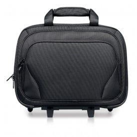 Business trolley met diverse vakken-Zwart-Zonder opdruk