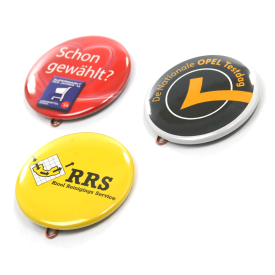 Button met clip 56 mm