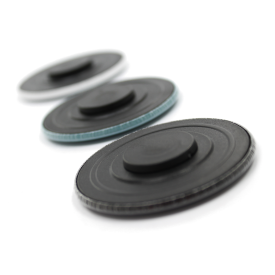 Button met kledingmagneet 56 mm