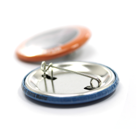 Button met speld 37 mm