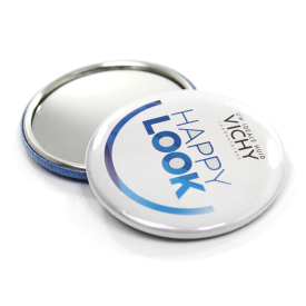 Button met spiegel 56 mm