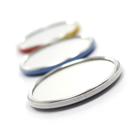 Button met spiegel 56 mm