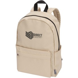 Byron 14 inch GRS gerecyclede city laptoprugzak 16 l-Oatmeal