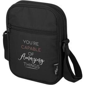 Byron GRS gerecyclede crossbodytas 2 l-Zwart