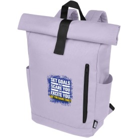 Byron rugzak - 18L - GRS rPET - 600D - met laptopvak-Lila
