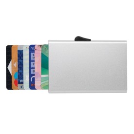 C-Secure RFID kaarthouder - aluminium - 9.5x6.4x0.8cm