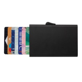 C-Secure RFID kaarthouder - aluminium - 9.5x6.4x0.8cm