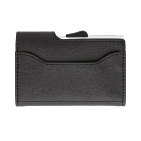 C-Secure aluminium RFID kaarthouder portemonnee - PU - 9.5x6.8x1.6cm