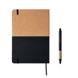 3-delige geschenkset - thermosfles, A5-notitieboek en balpen