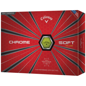 Callaway Chrome Soft Golfbal - 3-laags - diameter 4.2 cm