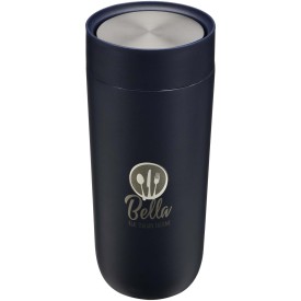 Camden tumbler 350ml - gerecycled RVS - druk-openingsmechanisme-Marineblauw