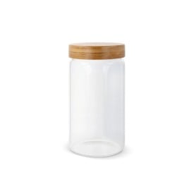 Canister glas 1200ml - bamdoe deksel