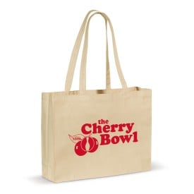 Canvas shopper - canvas - 270g/m² - 45 x 33 x 10 cm - Oeko-tex - ecru - blokbodem