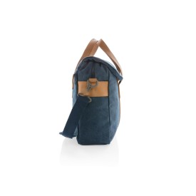 Canvas laptoptas - canvas - 16 L - 15,6" laptopvak - verstelbare schouderriem