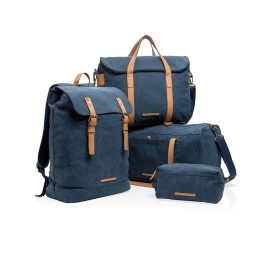 Canvas laptoptas - canvas - 16 L - 15,6" laptopvak - verstelbare schouderriem