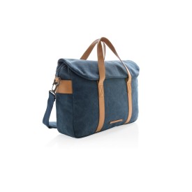 Canvas laptoptas - canvas - 16 L - 15,6" laptopvak - verstelbare schouderriem