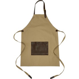 Canvas schort (450 g/m²) Maria-Beige