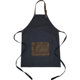 Canvas schort (450 g/m²) Maria-Blauw