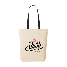 Canvas Shoppy Colour (220 g/m²) tas-Zwart