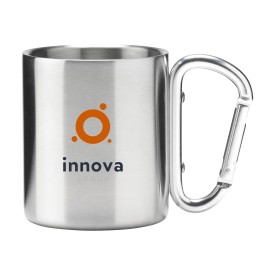Carabiner RCS Outdoor Mug 220 ml mok-Zilver