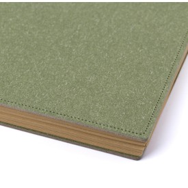 Carleb notitieboek - A5 - gerecycled karton - 160 vellen - gelinieerd - harde kaft