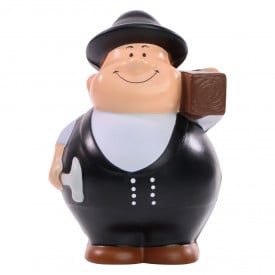 Bert® anti stress figuur - timmerman - 10 cm