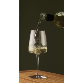 Caselli wijnglas 370ml - platte kelkbodem