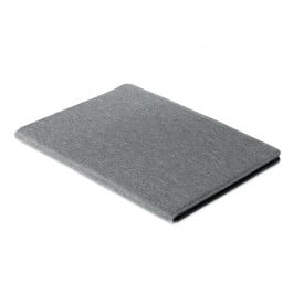 Casove 300D RPET A4 portfolio-Wit/zwart
