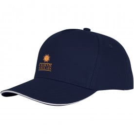 Ceto 5 panel sandwich cap-Navy