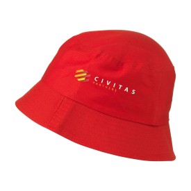 Champion Cotton Bucket Hat hoed-Rood