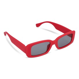 Charli zonnebril - gerecycled kunststof - UV400-Licht rood
