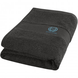 Charlotte badhanddoek 50 x 100 cm van 450 g/m² katoen-Antraciet