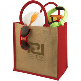 Chennai juten cadeautas-Naturel,rood