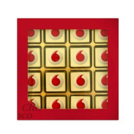 Logo bonbons 16 - praliné - geschenkdoos - eigen logo - 184g