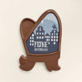 Chocolade mijter - fijne sinterklaas - melk - 175g