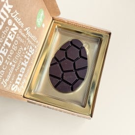 Chocolade paasei 95g | verzenddoos-Puur