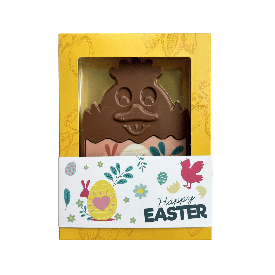 Chocolade paaskuiken roze | 175g