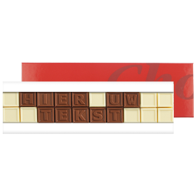 Barry Callebaut Chocotelegram® - melk/wit - 7 t/m 60 blokjes