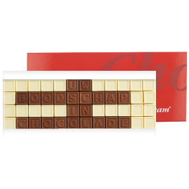 Barry Callebaut Chocotelegram® - melk/wit - 7 t/m 60 blokjes
