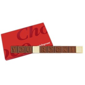 Barry Callebaut Chocotelegram® - melk/wit - 7 t/m 60 blokjes