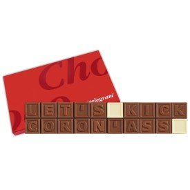 Barry Callebaut Chocotelegram® - melk/wit - 7 t/m 60 blokjes