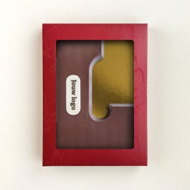 Chocoladeletter - 200 gram - met marsepein - A t/m Z