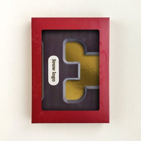 Chocoladeletter - 200 gram - puur met marsepein - A t/m Z