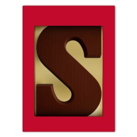 Chocoladeletter A t/m Z puur (200 g)