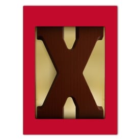 Chocoladeletter A t/m Z puur (200 g)