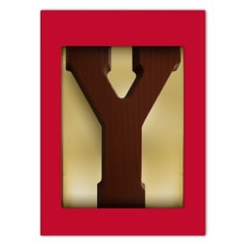 Chocoladeletter A t/m Z puur (200 g)