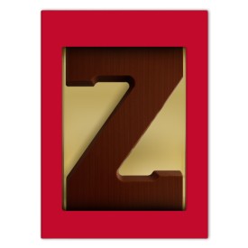 Chocoladeletter A t/m Z puur (200 g)