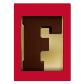 Chocoladeletter A t/m Z puur (200 g)