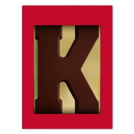 Chocoladeletter A t/m Z puur (200 g)